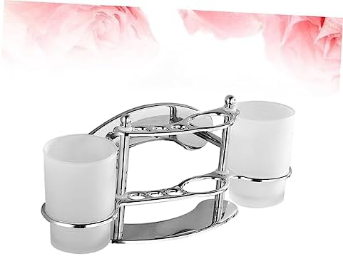 Ciieeo Wall Mounted Toothbrush Holder with Cup