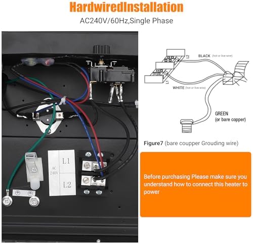 GarveeTech 5000W Ceiling Mount Garage Heater