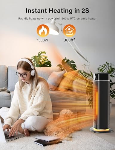 JRD 24 Electric Heater with Remote and 4 Modes