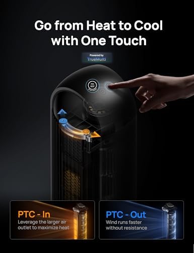 Dreo 42 Heater Fan with Remote and Thermostat