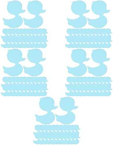 Cabilock 120pcs Non-Skid Bathtub Stickers Cartoon 1
