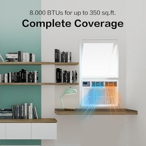 ROVSUN 8000 BTU Window AC Unit with Heat