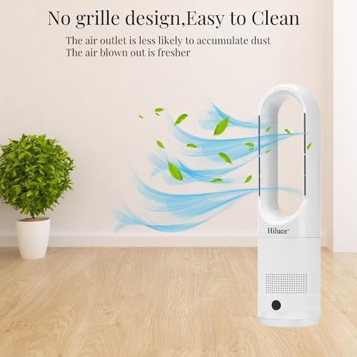 Hiluce All Season Fan Heater Combo with Remote and 80 Oscillating