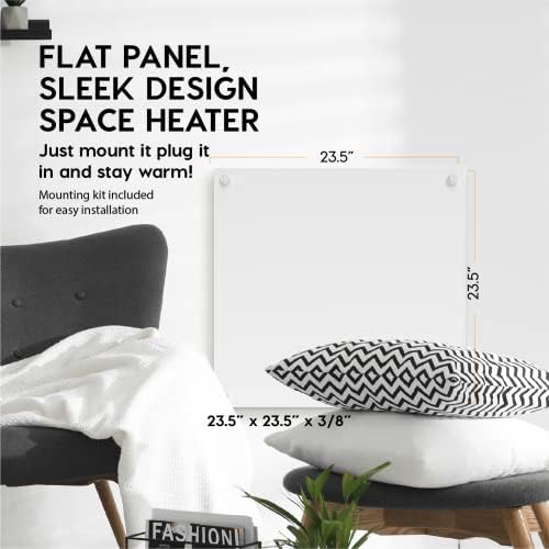EconoHome Wall Mount Space Heater Panel 400W