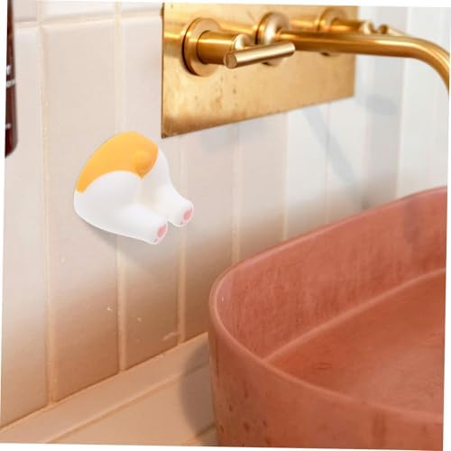 LABRIMP Boy Girl Toothbrush Holder with Corgi Tail Shape