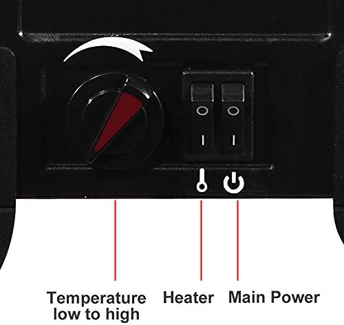 Winado Electric Fireplace 18 with Realistic Flame and CSA Certification
