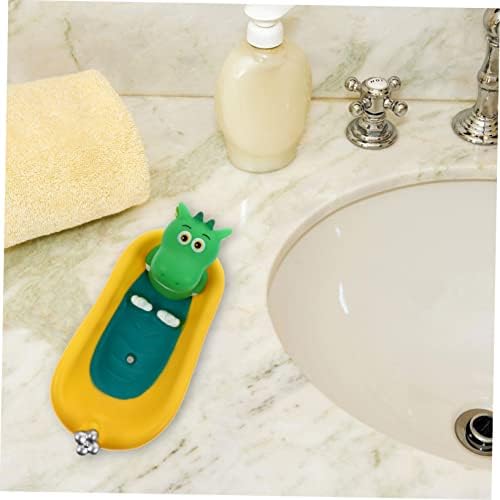 PRETYZOOM Dinosaur Soap Drain Box Storage Case