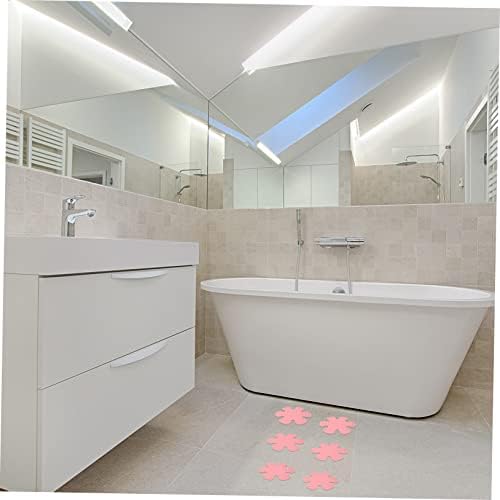 Non-Slip Bathtub Stickers with Flower Design