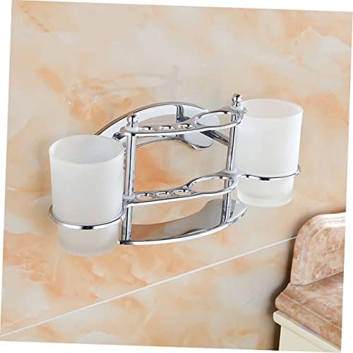 Yardenfun Stainless Steel Toothbrush Holder with Gargle Cup 1