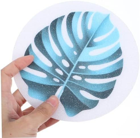 FOYTOKI 1Set Leaf Non-Slip Bathtub Stickers