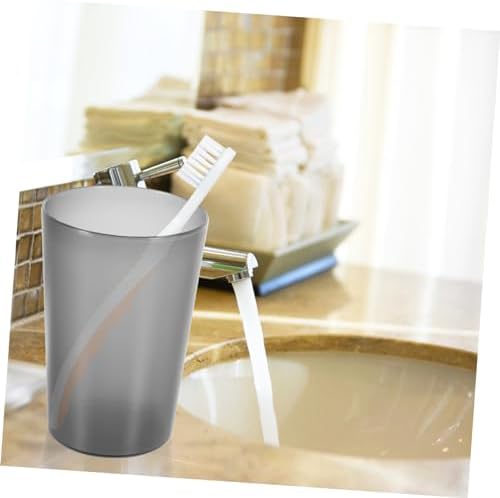 BRIGHTFUFU Elegant Couples Toothbrush Cup Set 10pcs Reusable