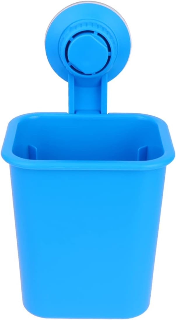ULTECHNOVO 1Pc Suction Toothbrush Holder Wall Mounted Organizer