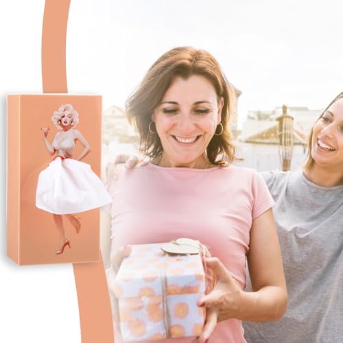 Whimsical Lady Skirt Tissue Box Holder