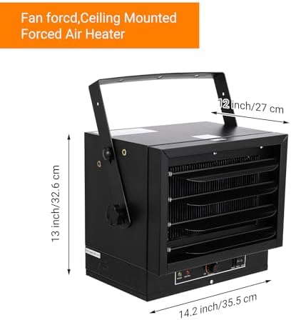 GarveeTech 5000W Ceiling Mount Garage Heater