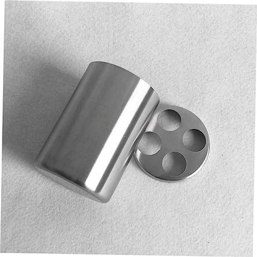 LIFKOME Stainless Steel Toothbrush Toothpaste Holder