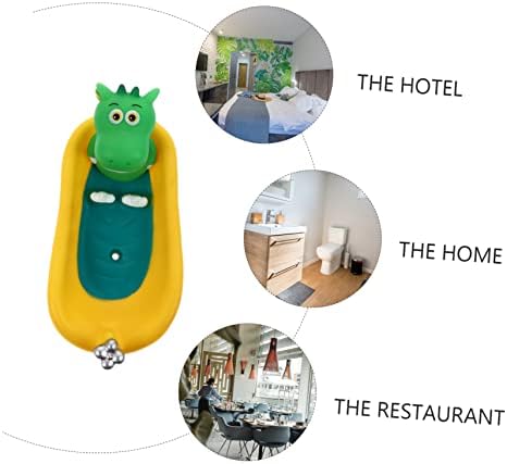 STOBAZA Dinosaur Soap Box Sponge Holder for Kitchen Bathroom