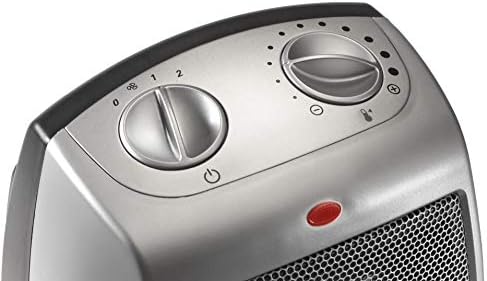 Lasko Compact Electric Space Heater with Thermostat and Fan Mode