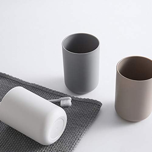 TOPBATHY 5Pcs Bathroom Tumbler Set for Home Travel