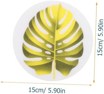 ABOOFAN Leaf Shape Non-Slip Bath Decals