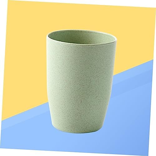 BRIGHTFUFU Wheat Stem Bathroom Tumbler for Adults