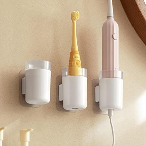 Cabilock 2pcs Wall-Mounted Electric Toothbrush Holder for Kids