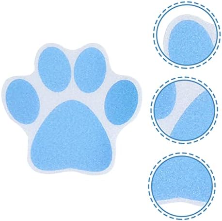 10pcs Cartoon Dog Paw Non-Slip Bathtub Decals
