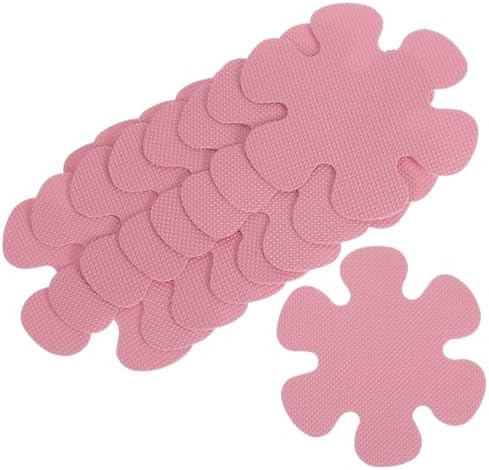 GLEAVI 20Pcs Flower Bathtub Stickers Non-Slip Safety Decals