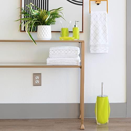 Faceted Tumbler - Durable Resin Smooth Stylish Bathroom Decor