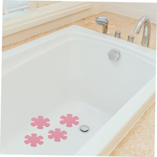 SOLUSTRE Non-Slip Flower Sticker Set for Bathroom Stairs Tub