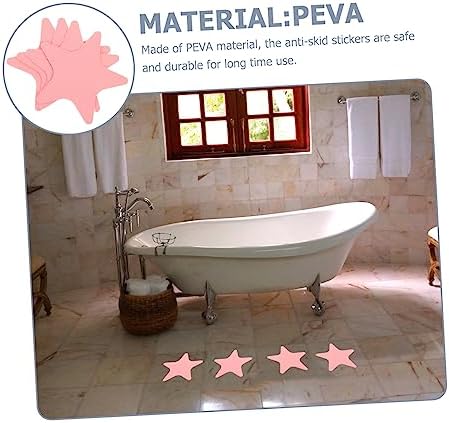 HOLIDYOYO 1Set Adhesive Non-Slip Bathtub Stickers