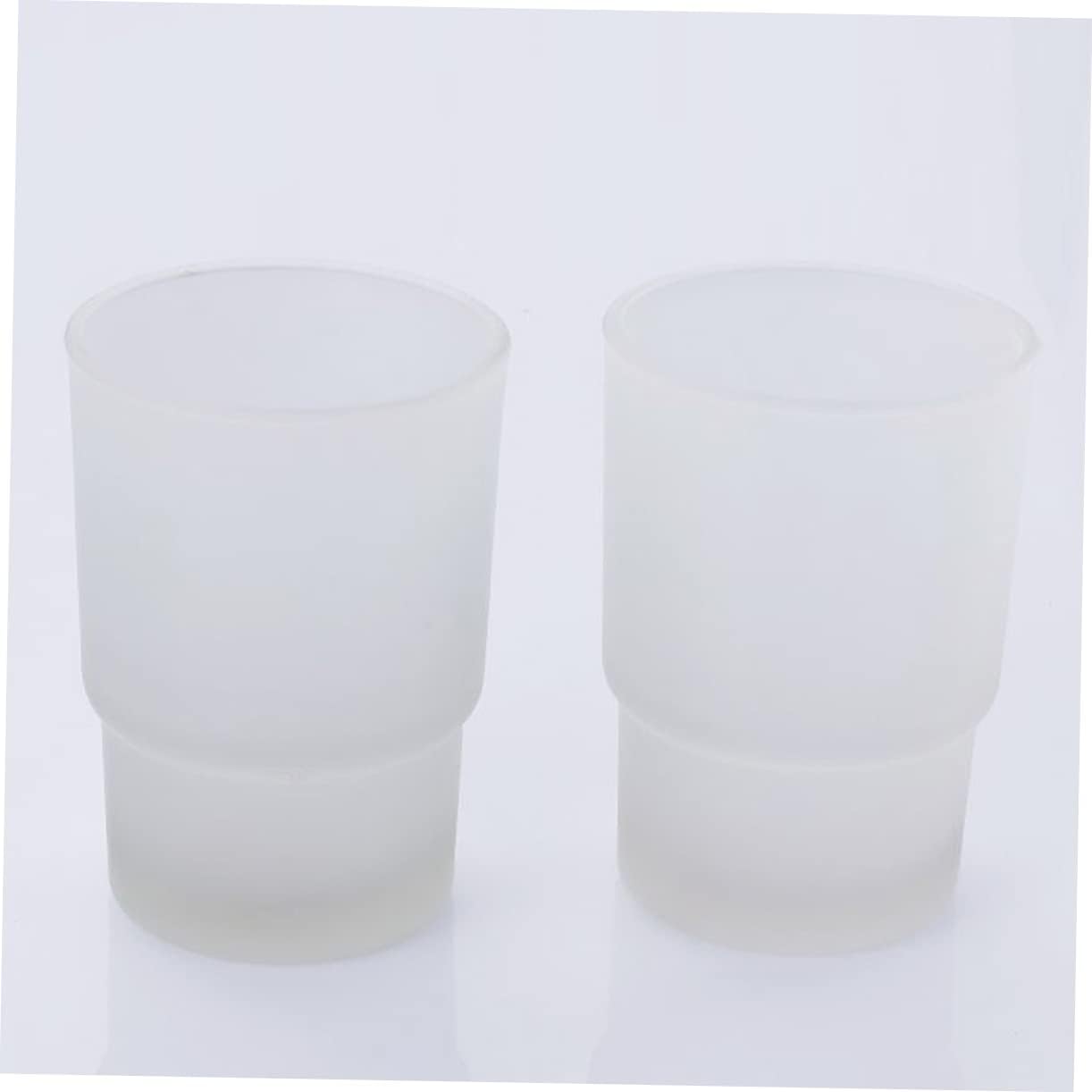 BUGUUYO Wall Mounted Toothbrush Holder with Cup