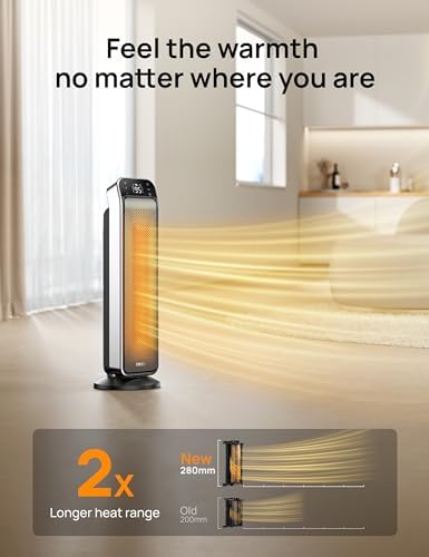 Dreo 24 1500W Oscillating Heater with Remote
