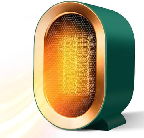 1200W Electric Space Heater with Fan for Bedroom Office Use