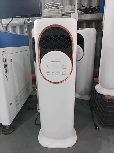 XWLAI Bladeless Tower Fan and Heater Combo with Humidifier