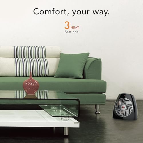Vornado Space Heater With 3 Heat Settings and Safety Shut-Off