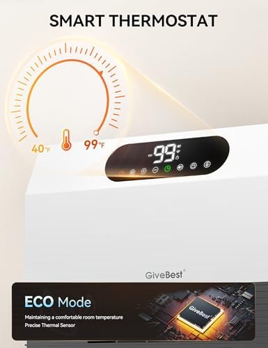GiveBest Smart Wall Heater with Alexa Compatibility
