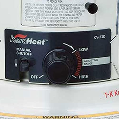 KeroHeat Sengoku Kerosene Heater 23500 BTU Portable