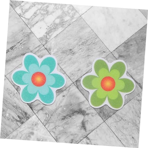 BESPORTBLE 4pcs Bathroom Non-Slip Flower Stickers 1