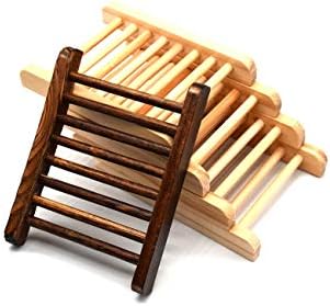 60 Piece Bamboo Soap Holder for Bathroom