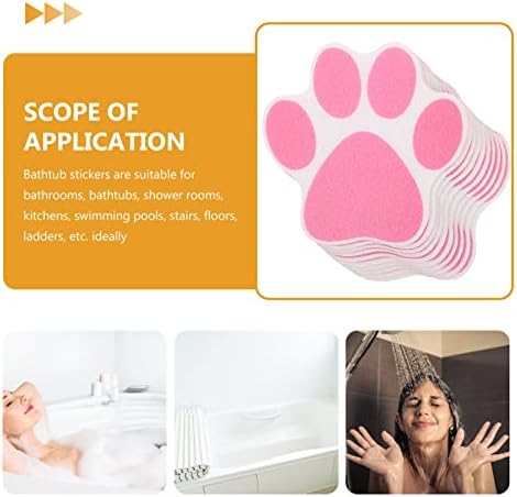Kisangel Non-Slip Bathtub Stickers Set 10pcs for Safety and Style