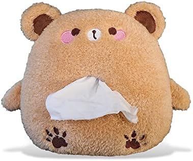 CaserBay Soft Plush Tissue Holder for Car and Home