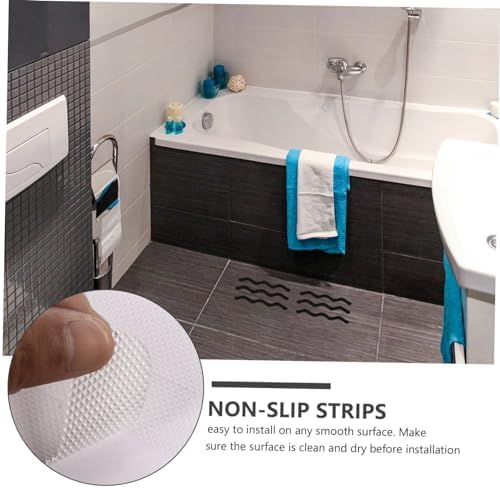Cabilock Non-Slip Bathtub Stickers - Clear Waterproof Safe
