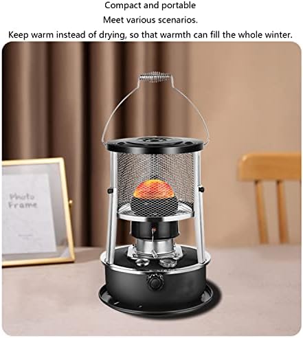 ArtsPavilion Kerosene Heater with Handle Black