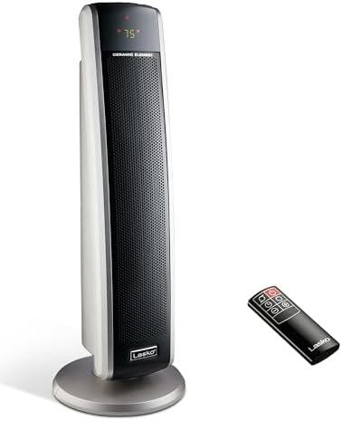 Lasko Oscillating Digital Ceramic Tower Heater for Large Rooms