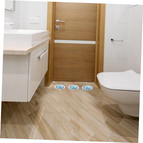 HEALLILY Anti-Slip Bathtub Decals with Leaf Design