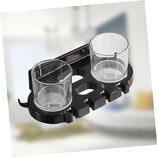 ABOOFAN Punch Toothbrush Holder with Hooks