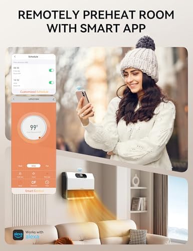 GiveBest Smart Wall Heater with Alexa Compatibility