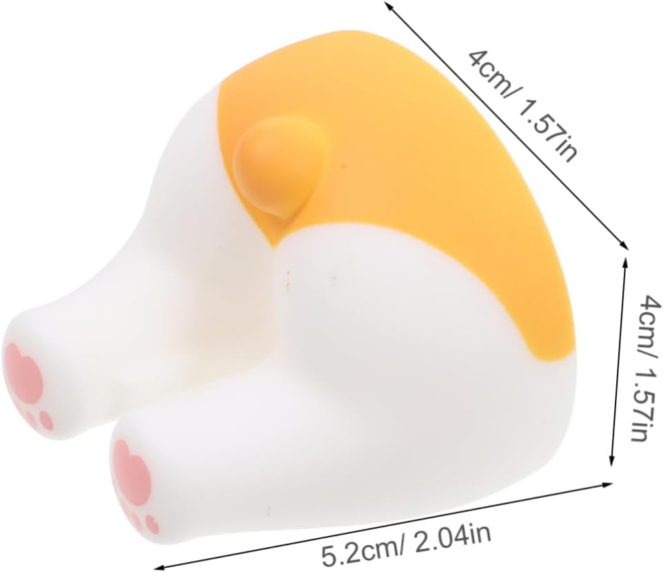 Cute Corgi Toothbrush Holder No Drill Adhesive