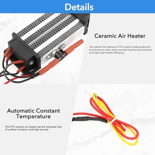 ZLXHDL PTC Heating Element 500W 110V Ceramic