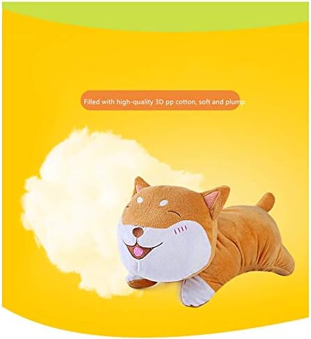Plush Anime Tissue Holder with Adjustable Strap - Shiba Inu Design